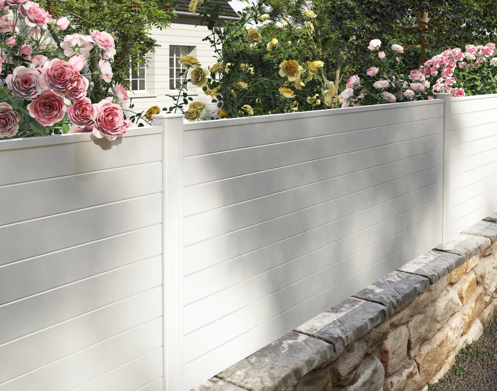 Karmenn-Stella Kostum Aluminium fully-boarded fence